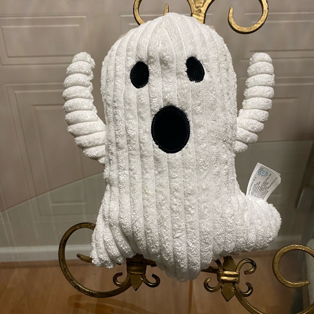 Brand New Giftable Ghost Dog Toy With Squeaker 9”.